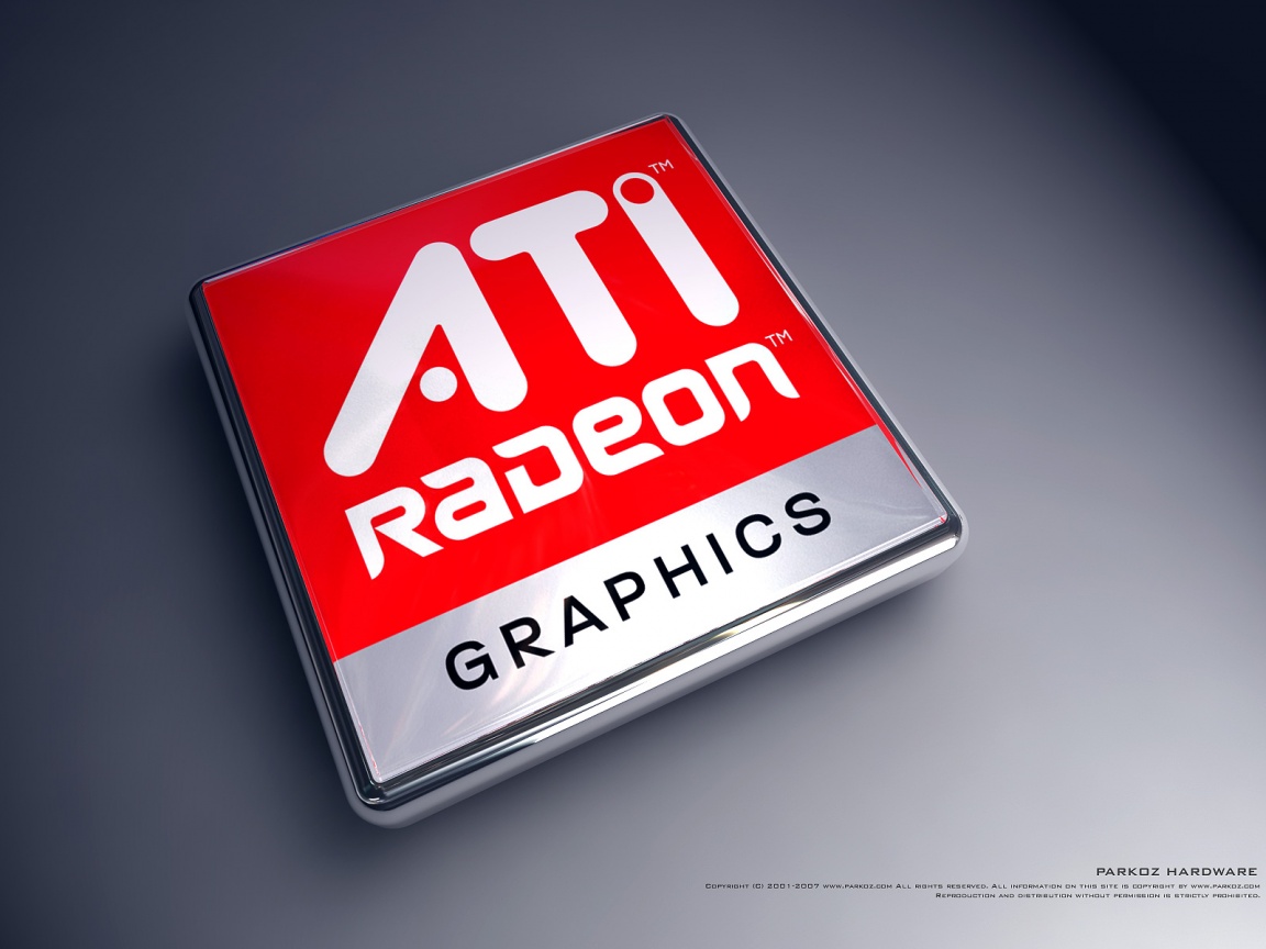 Логотип Ati Radeon Graphics обои