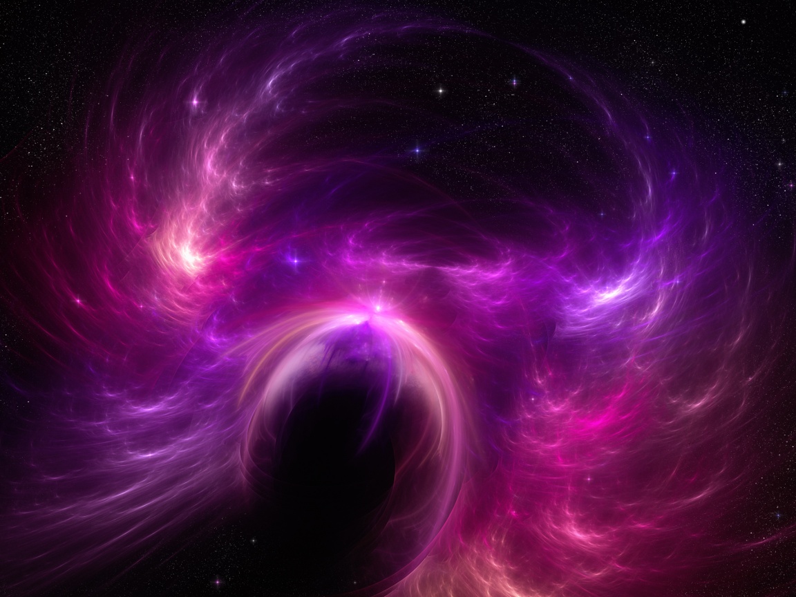 Сиреневая туманность обои