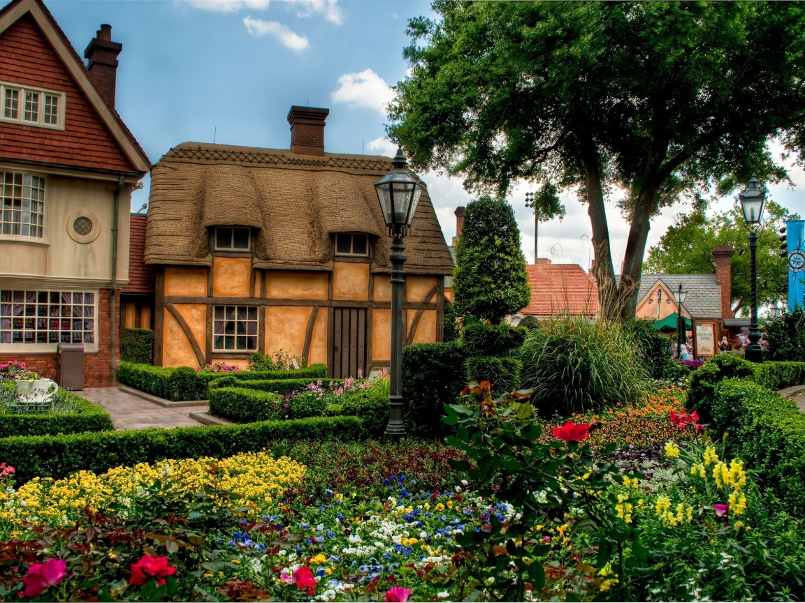 Провинциальный городок обои