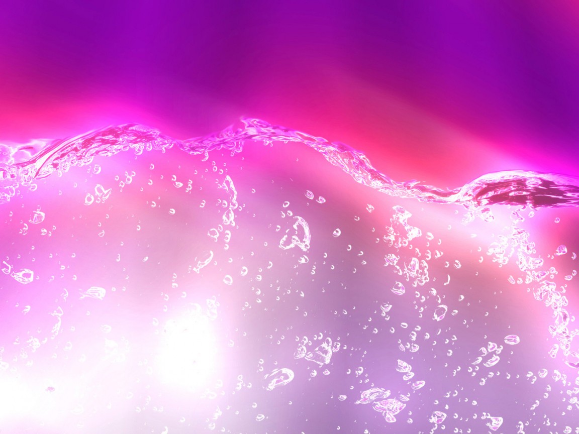 Розовый прибой обои