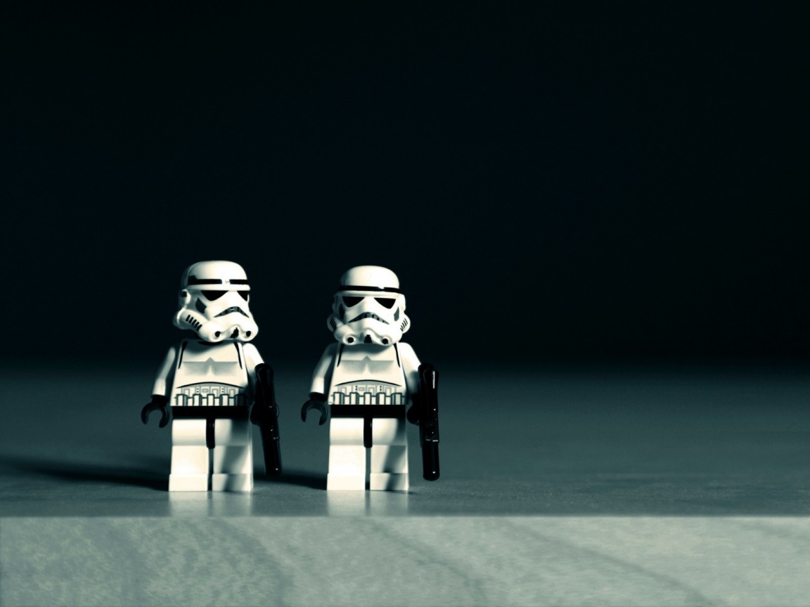 Имперские штурмовики в Lego обои
