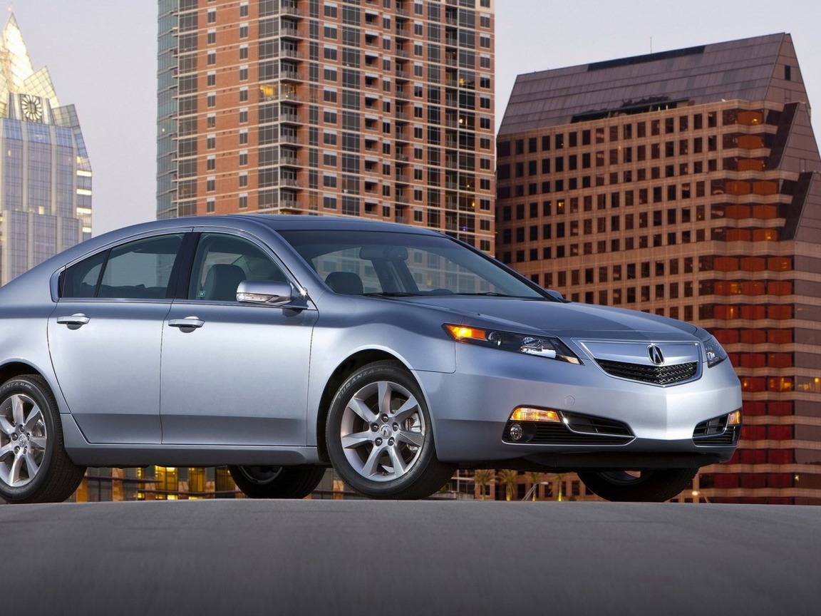 Acura  в городе обои