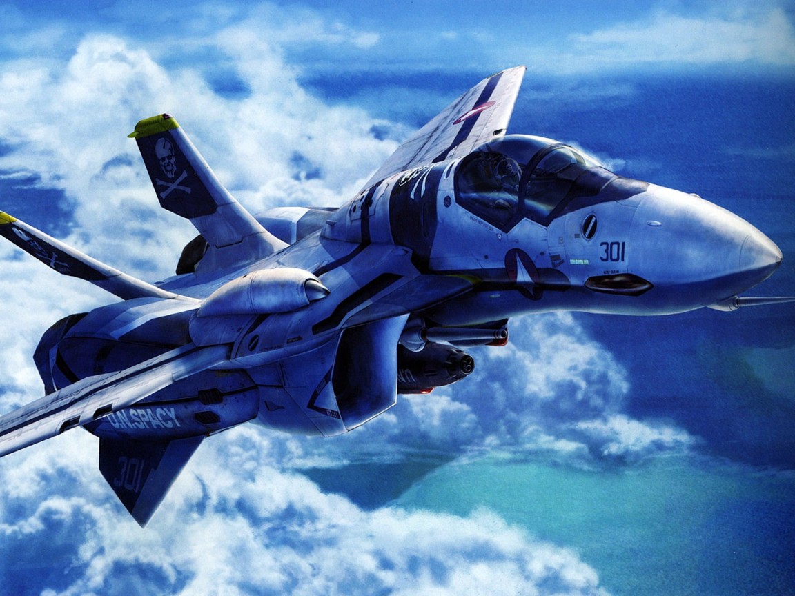 UN Spacy Fighter обои