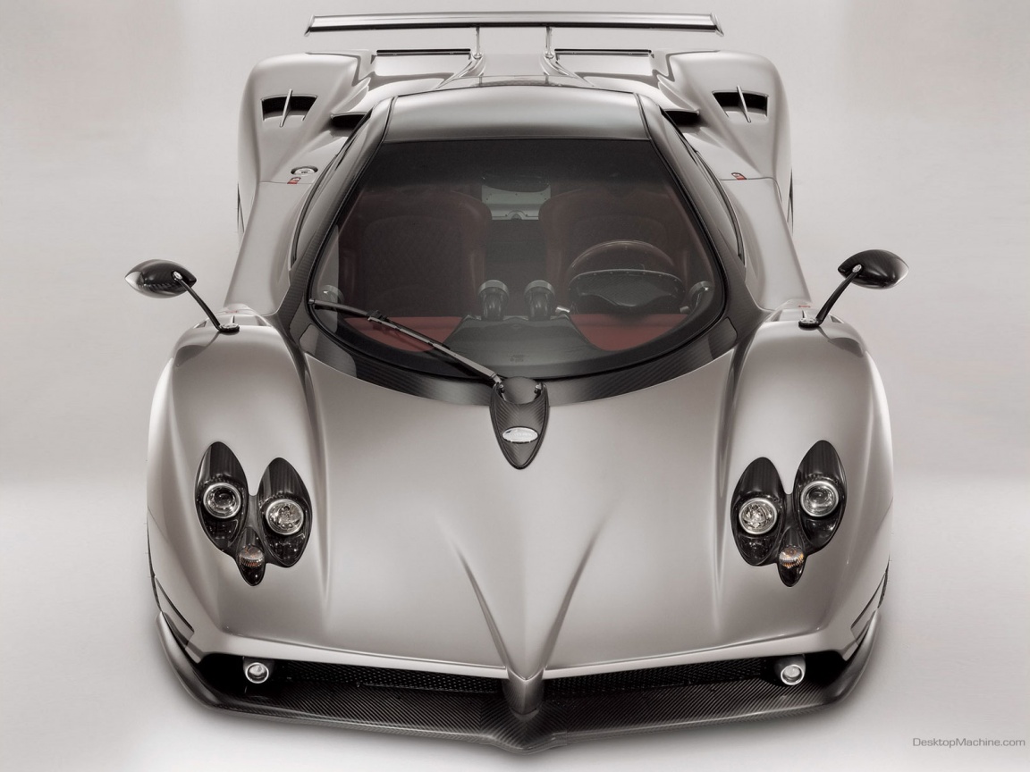 Pagani Zonda спереди обои