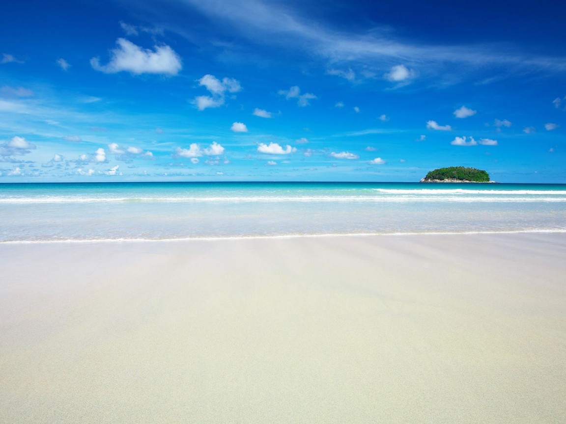 Голубая лагуна обои