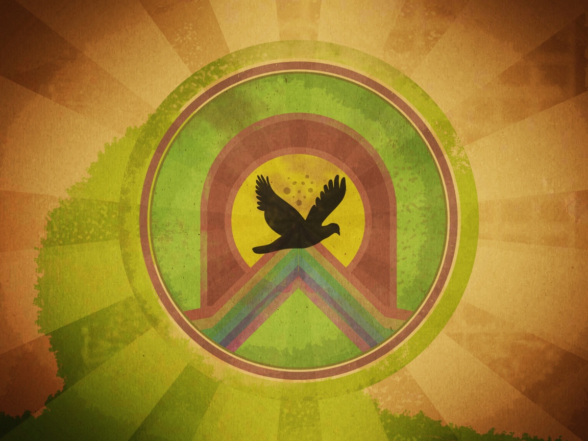 Голубь мира обои