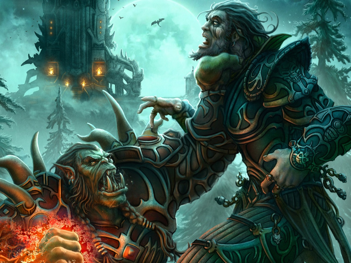 Смерть мага обои