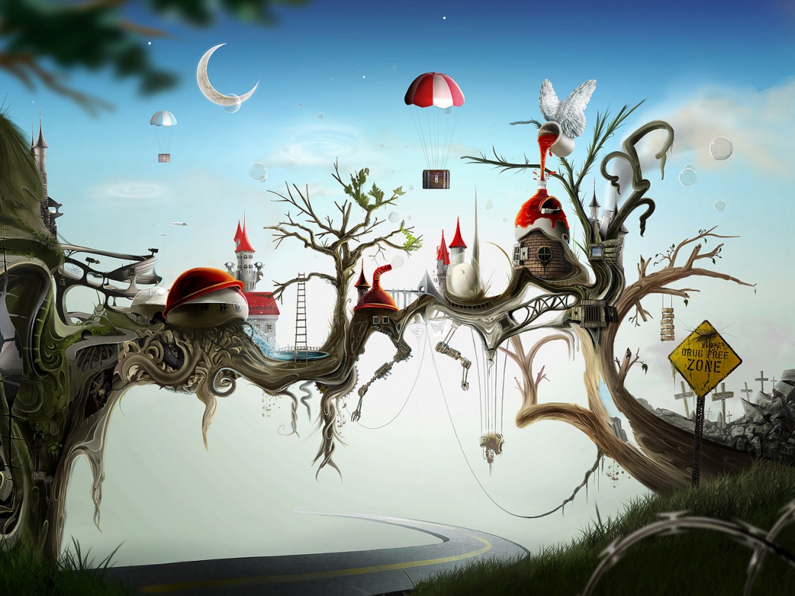 Свободная от наркотиков зона обои