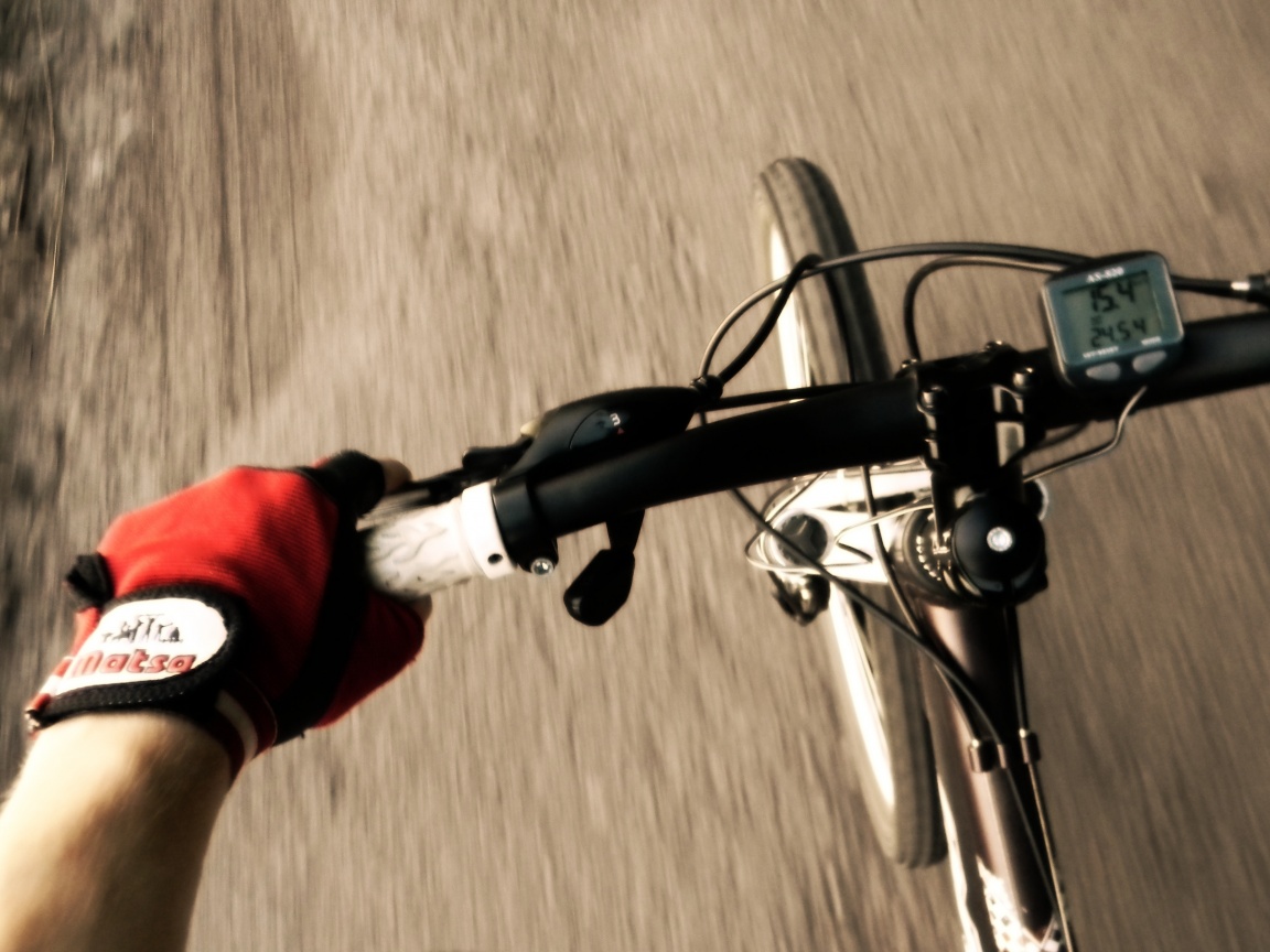 Катание на велосипеде обои