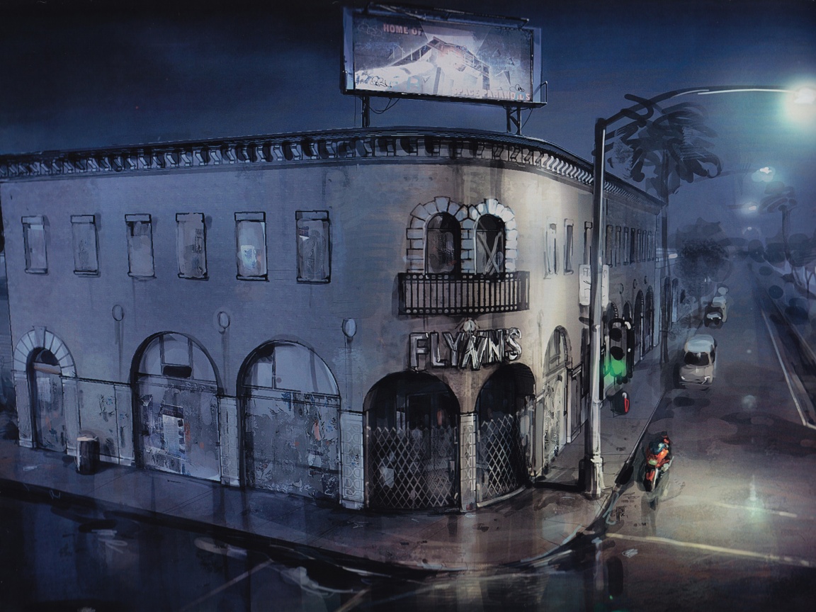 Зал игровых автоматов Флина обои