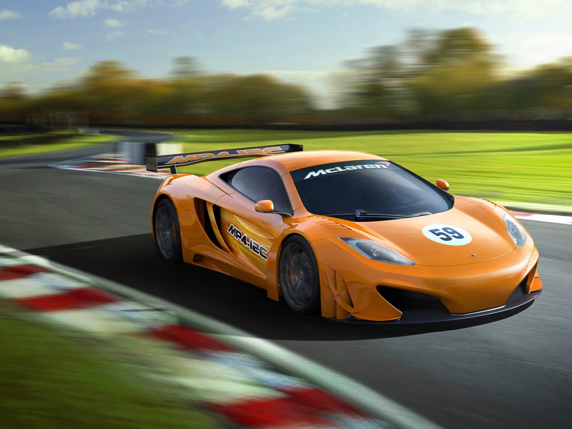 McLaren mp4 12c обои