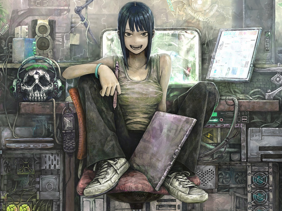 Это её территория обои