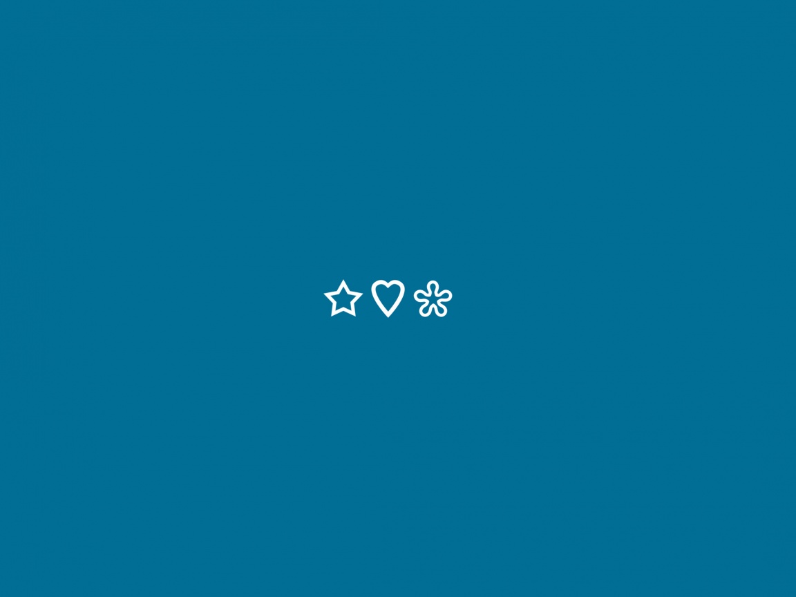 Фигуры на синем фоне обои