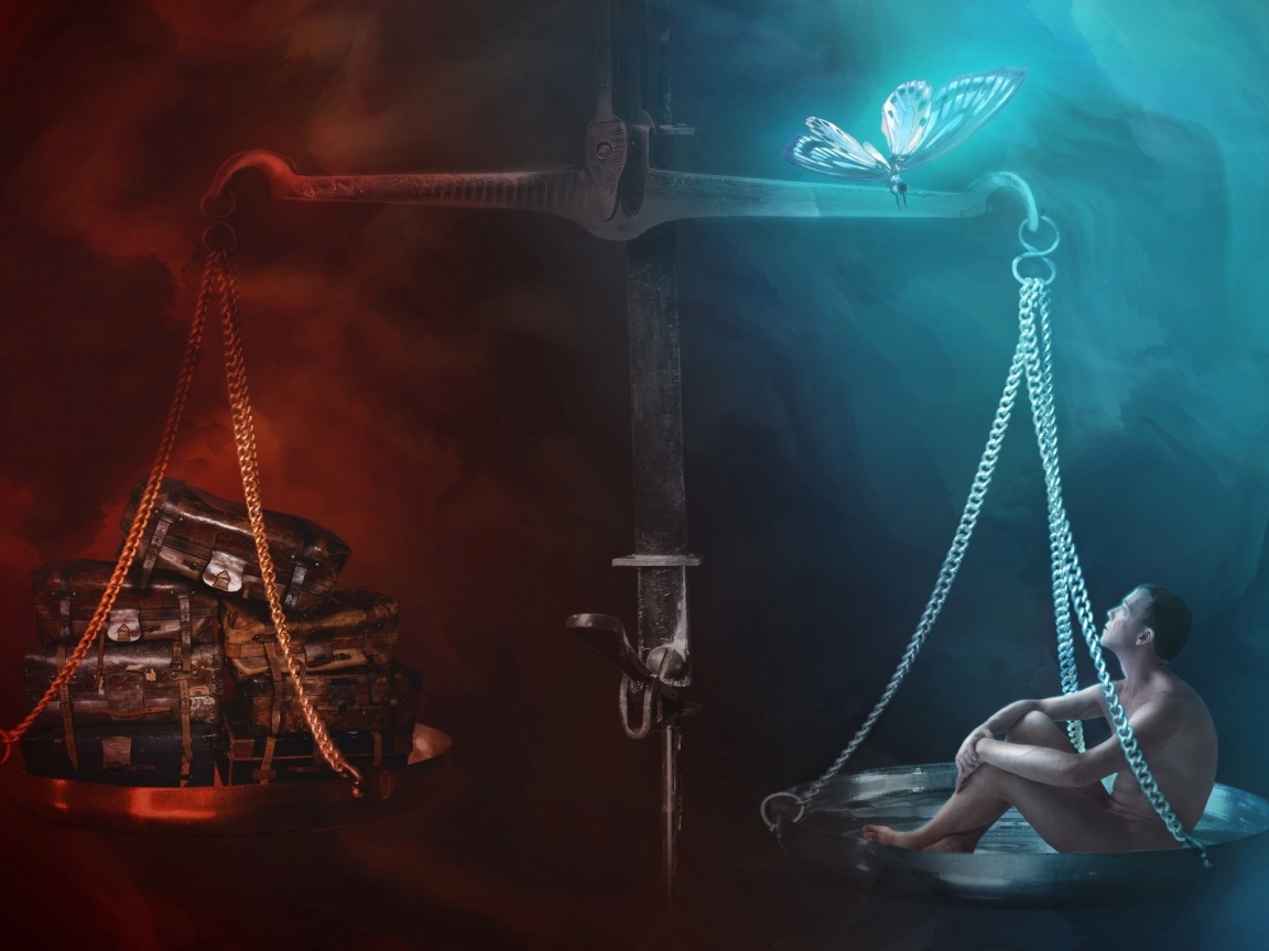 Вещи или душа обои