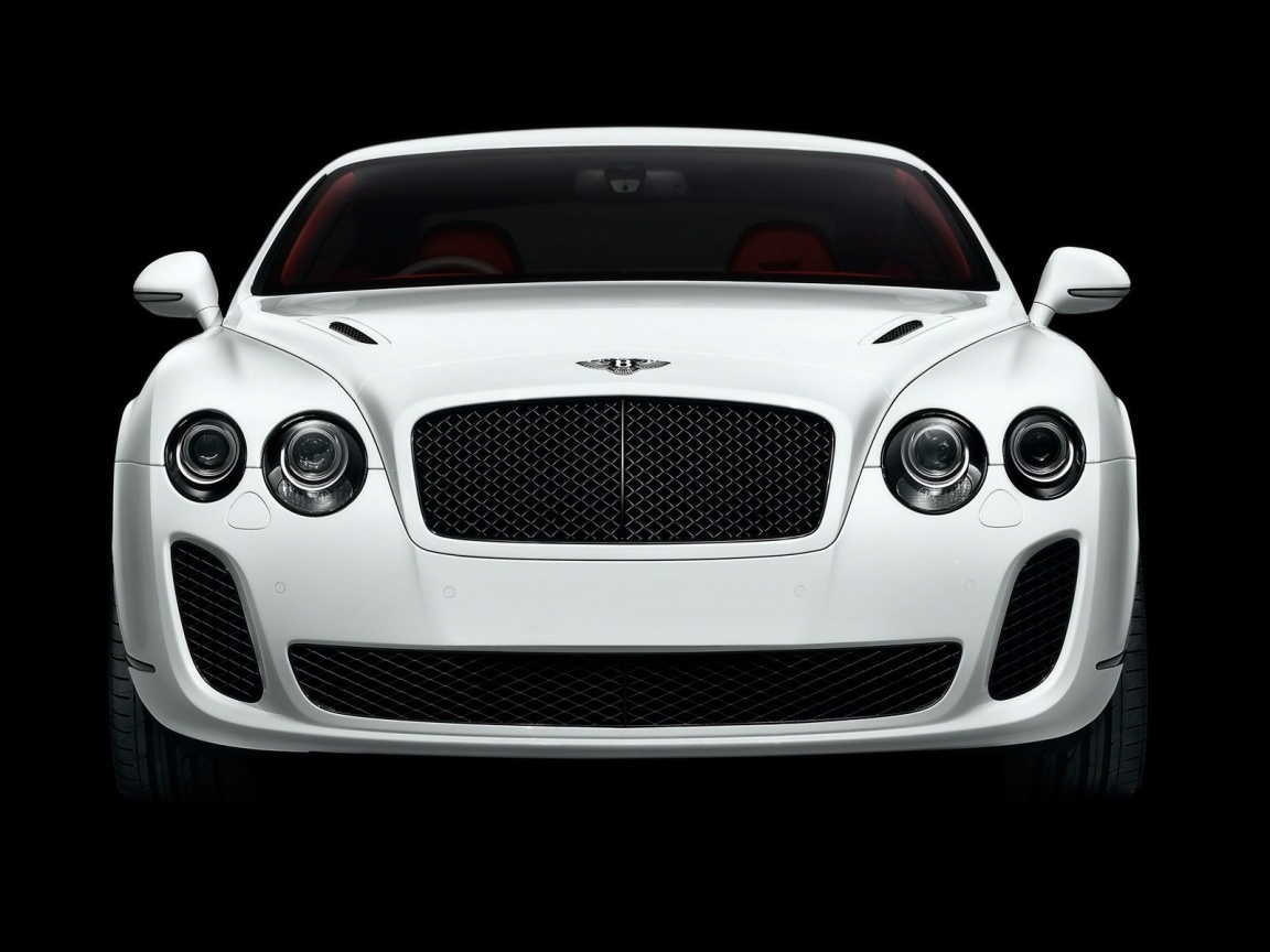 Белый Бентли Континентал обои