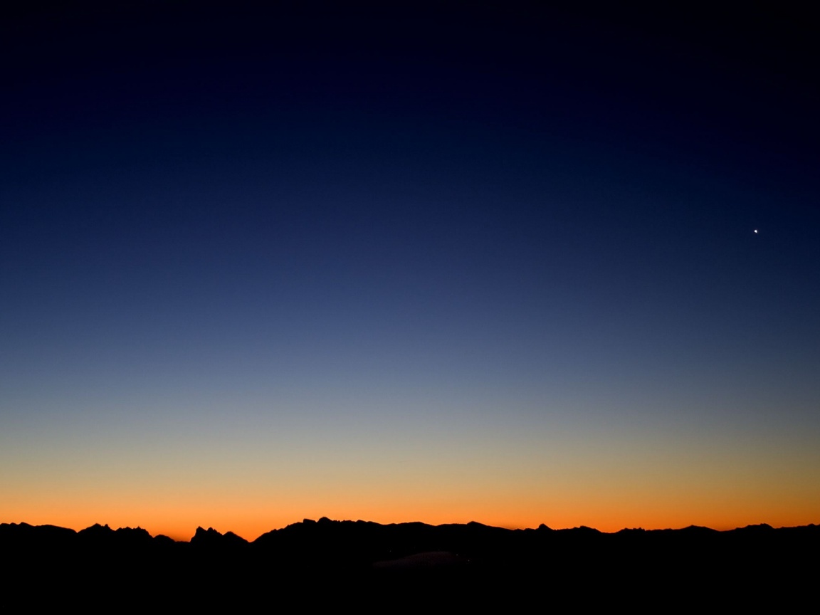 Сказочный закат обои