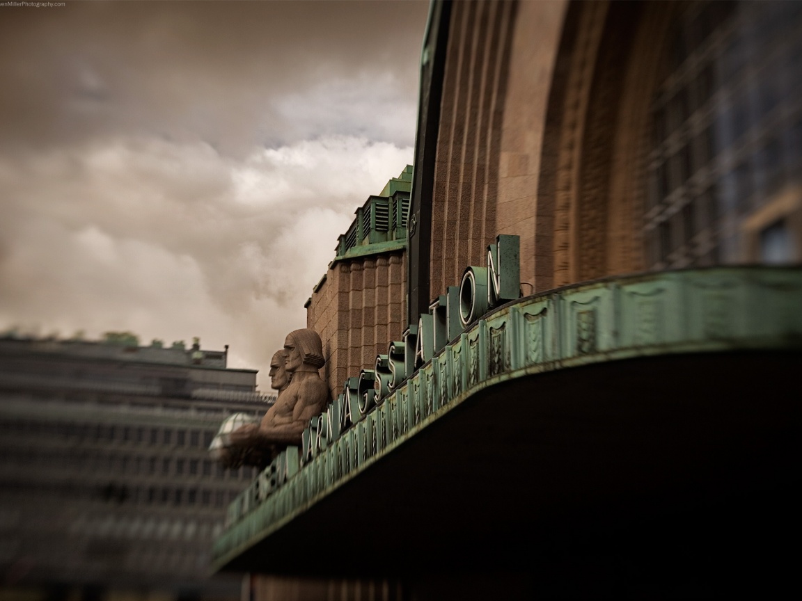 Вокзал Хельсинки обои