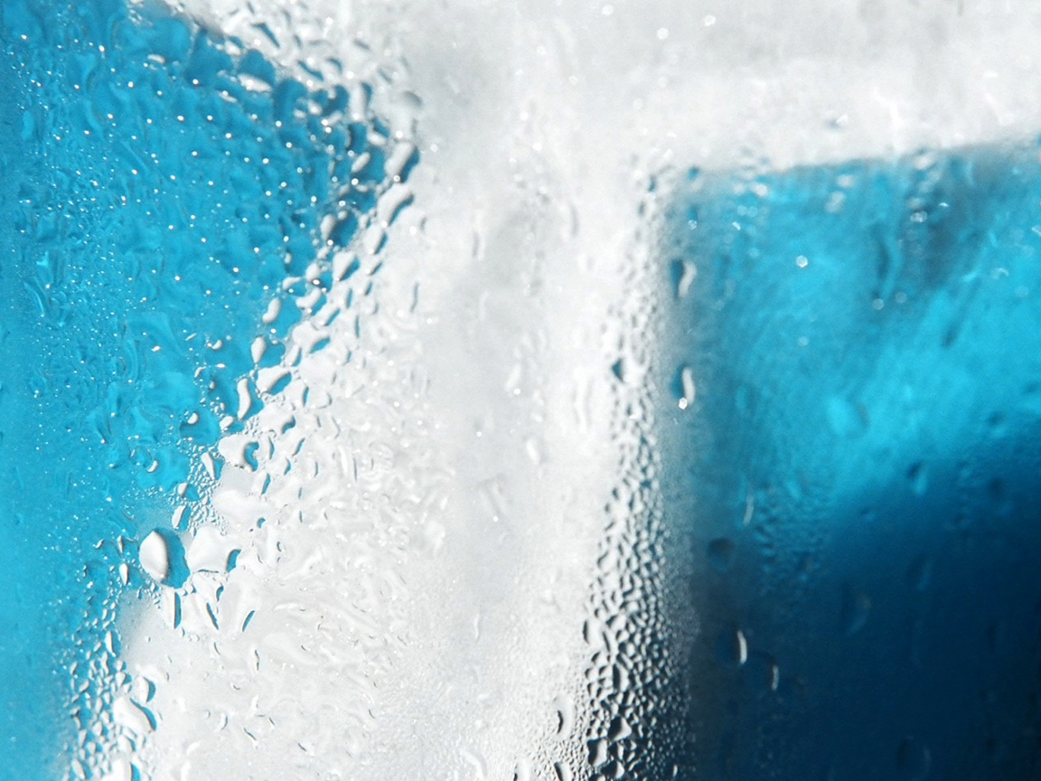 За стеклом обои