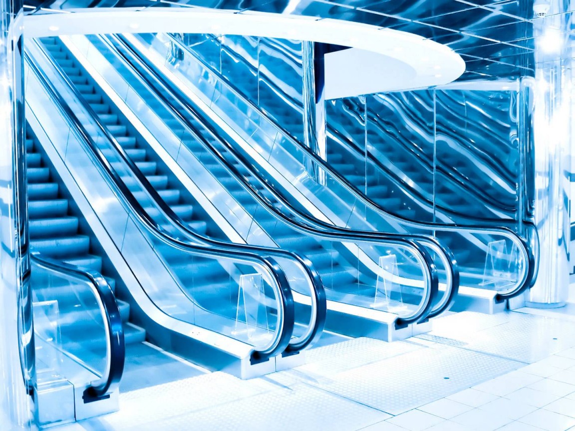 Современный эскалатор обои