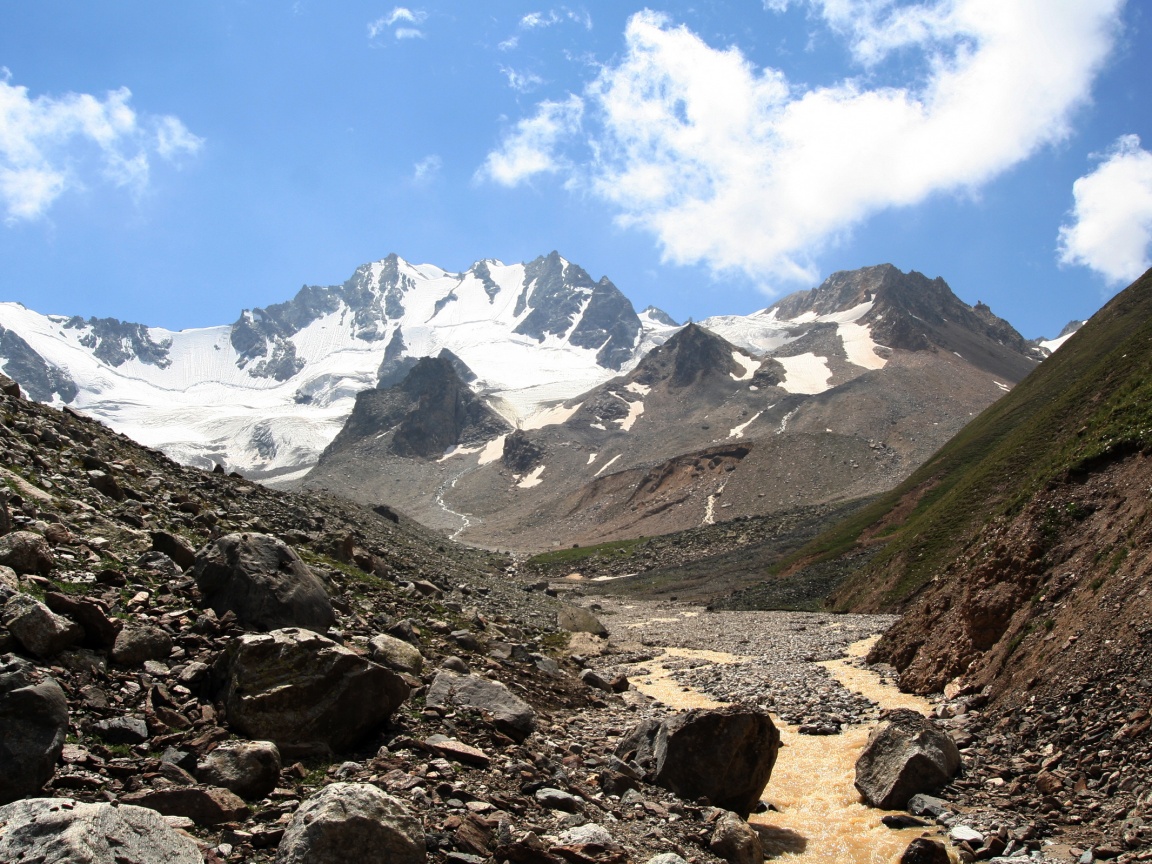 Горный пейзаж обои