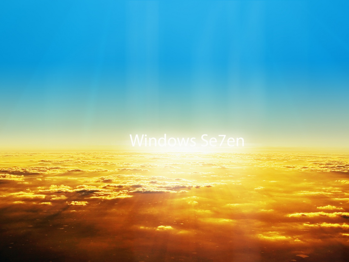 Восход над облаками обои