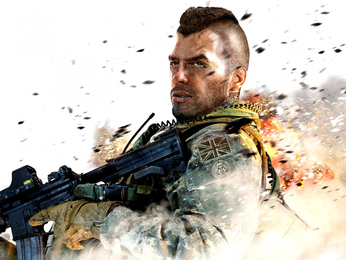 Солдат из COD Modern Warfare обои