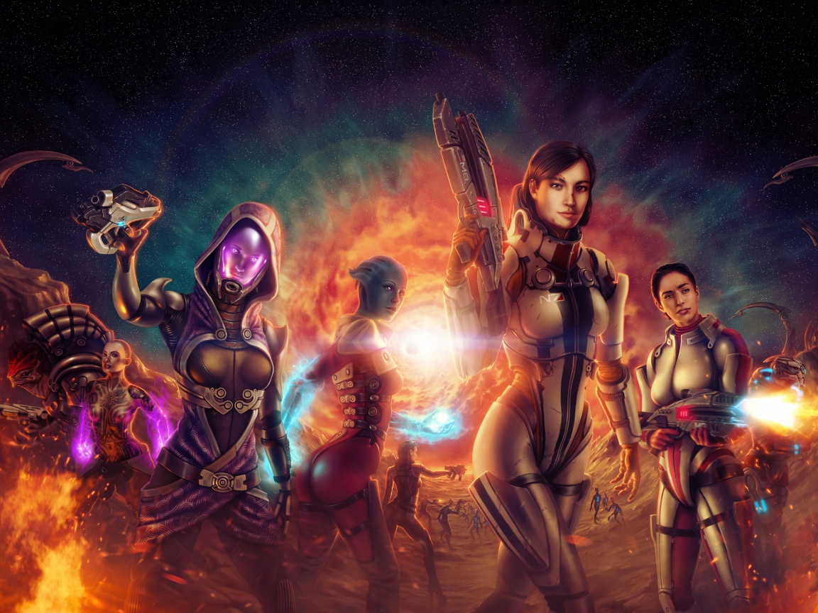 Mass Effect 3 обои