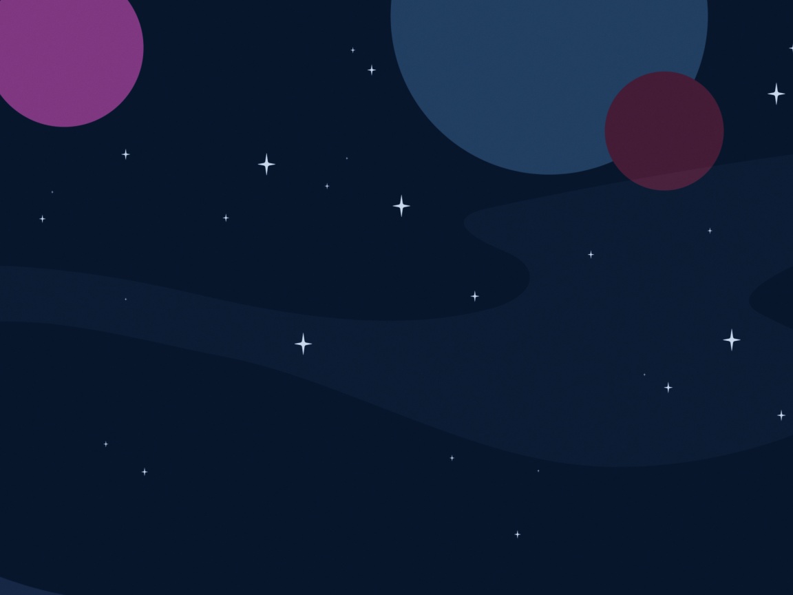 Рсиунок звёздного неба обои