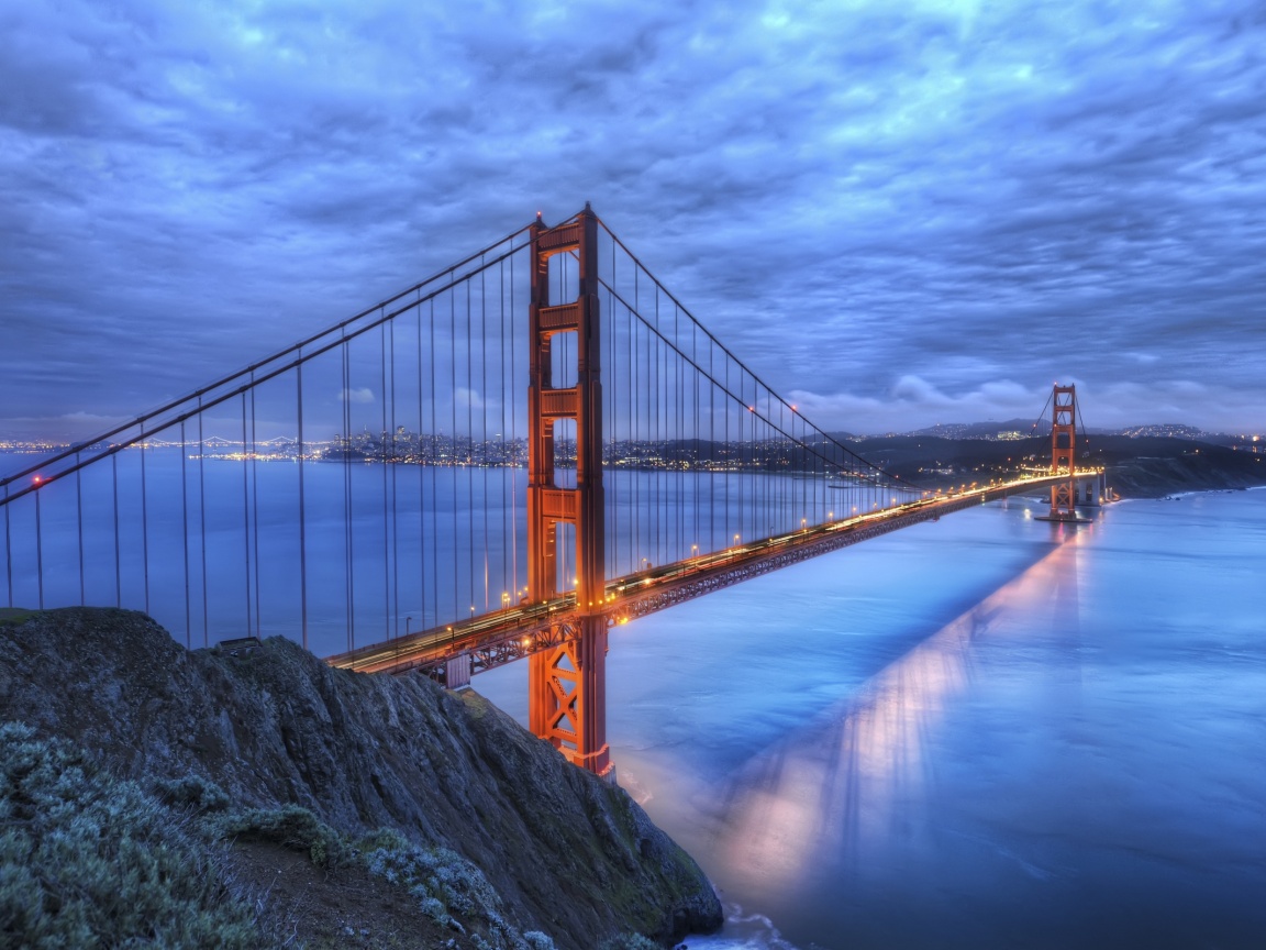 Мост Золотые Ворота обои