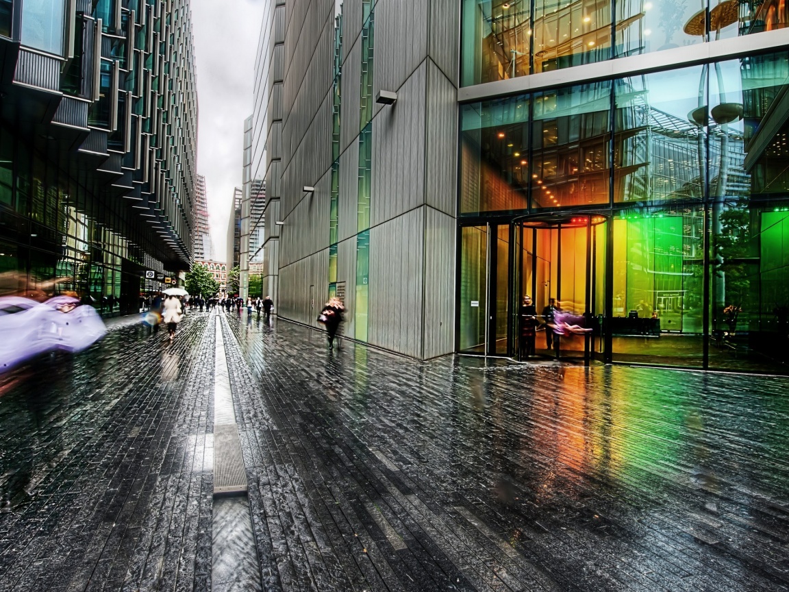 Улица в Англии обои