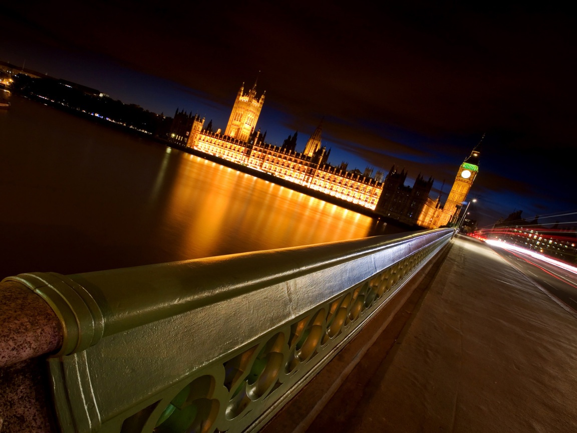 Перила тауэского моста обои