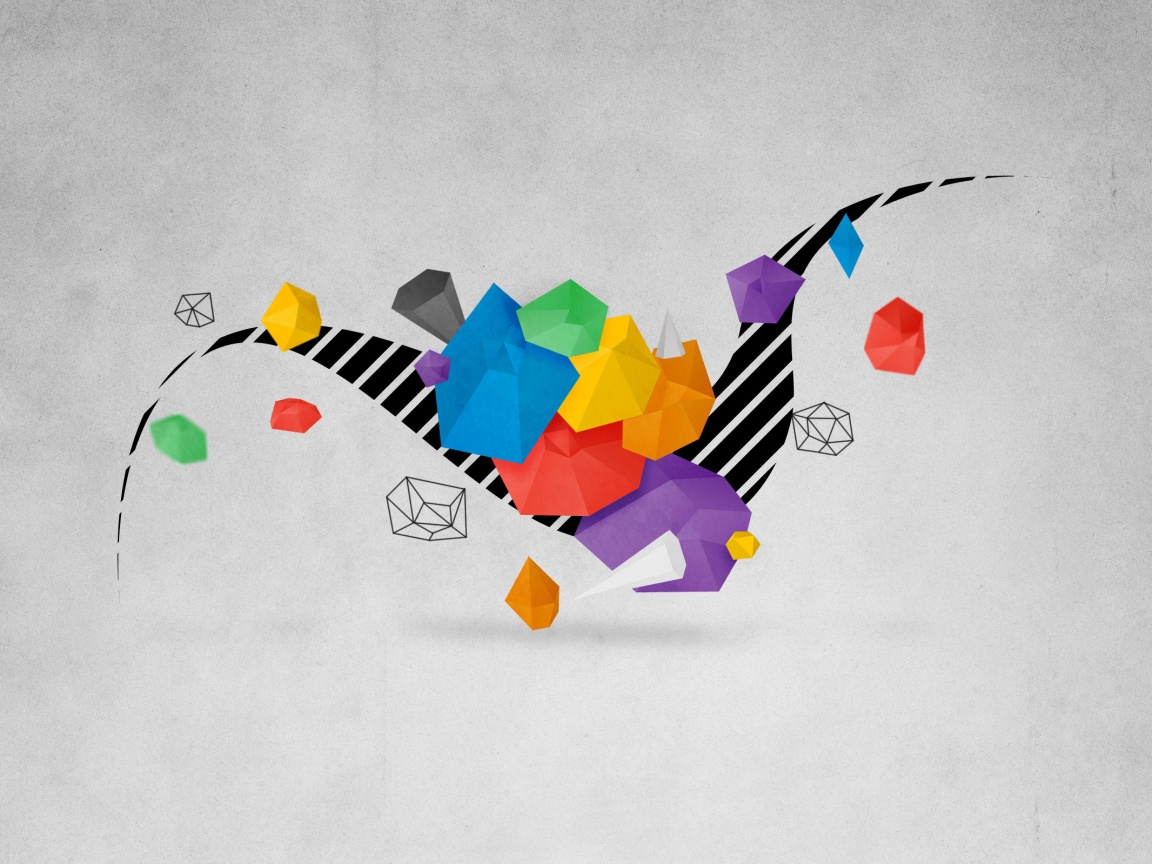 Полет абстрактной фантазии обои