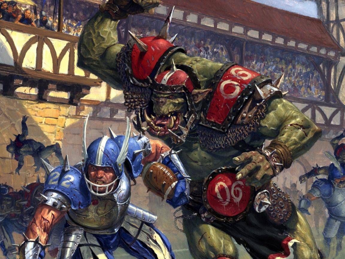 Игра людей и орков обои