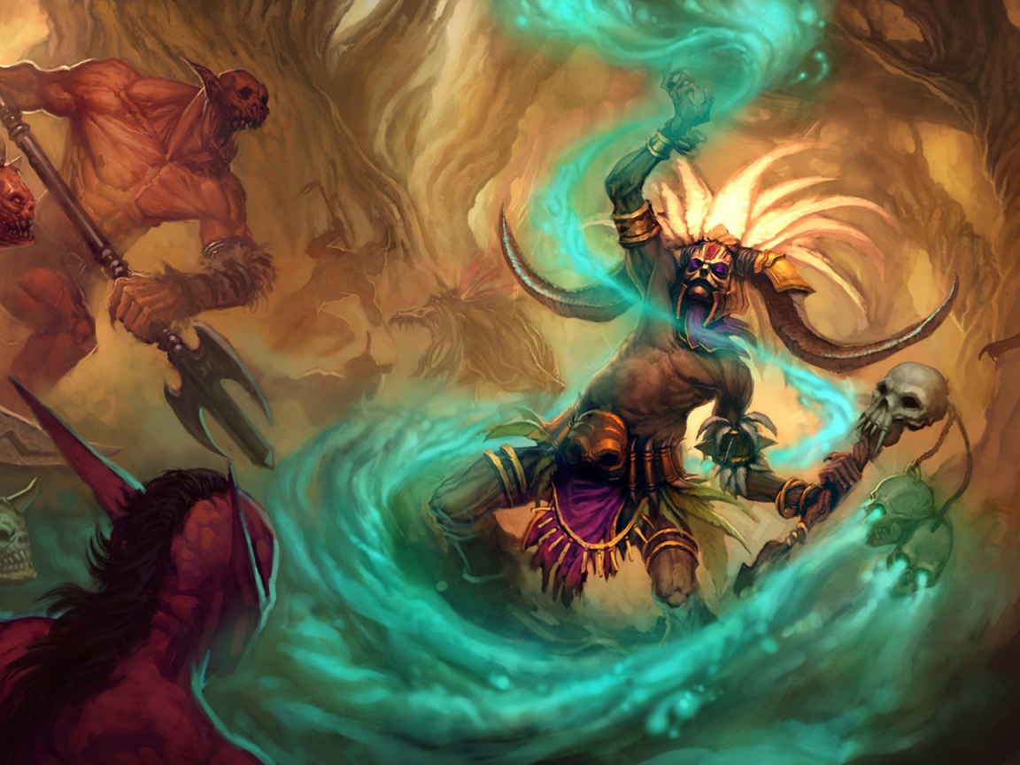 Шаман из Diablo 3 обои