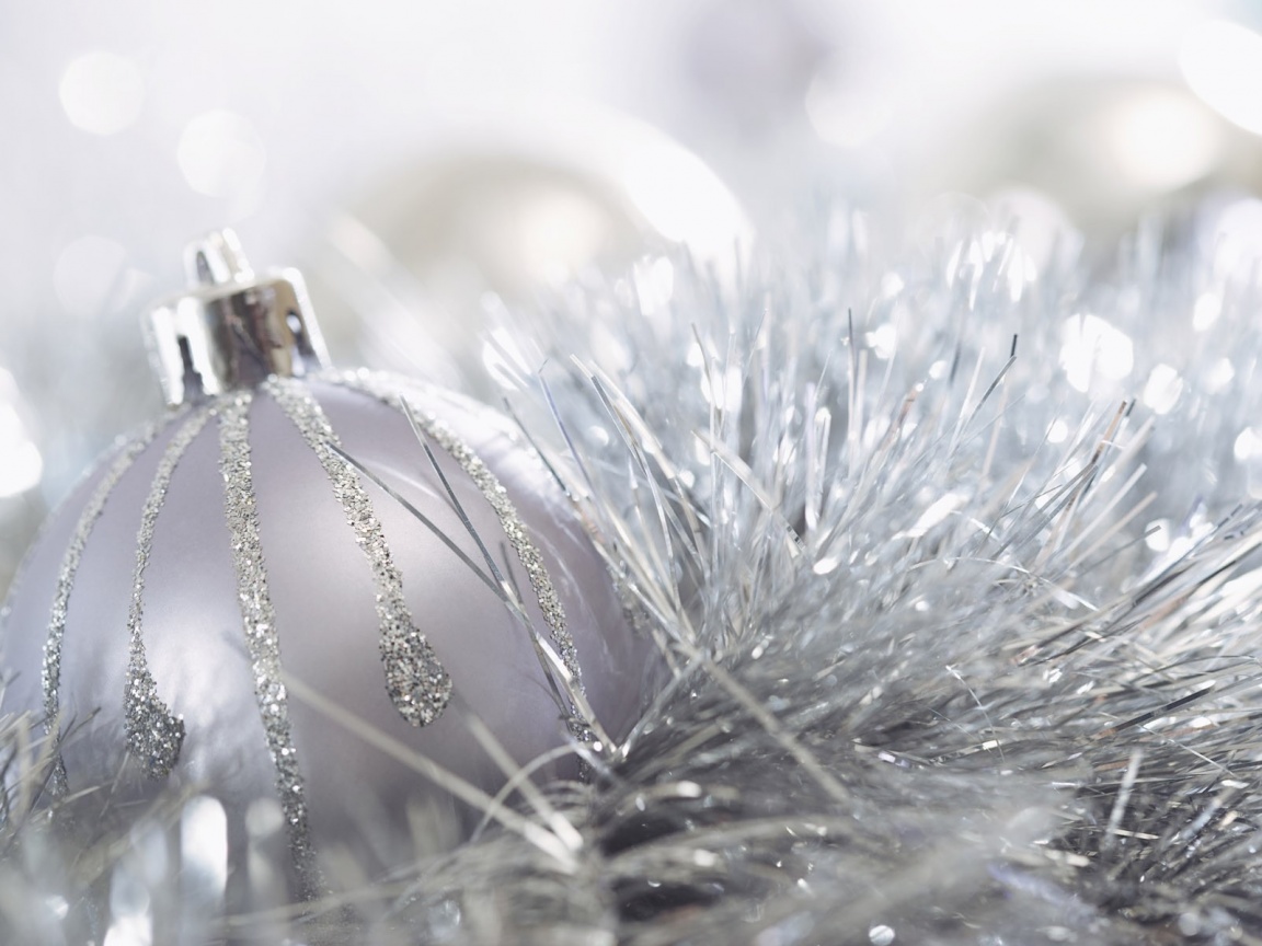 Новогонее украшение обои