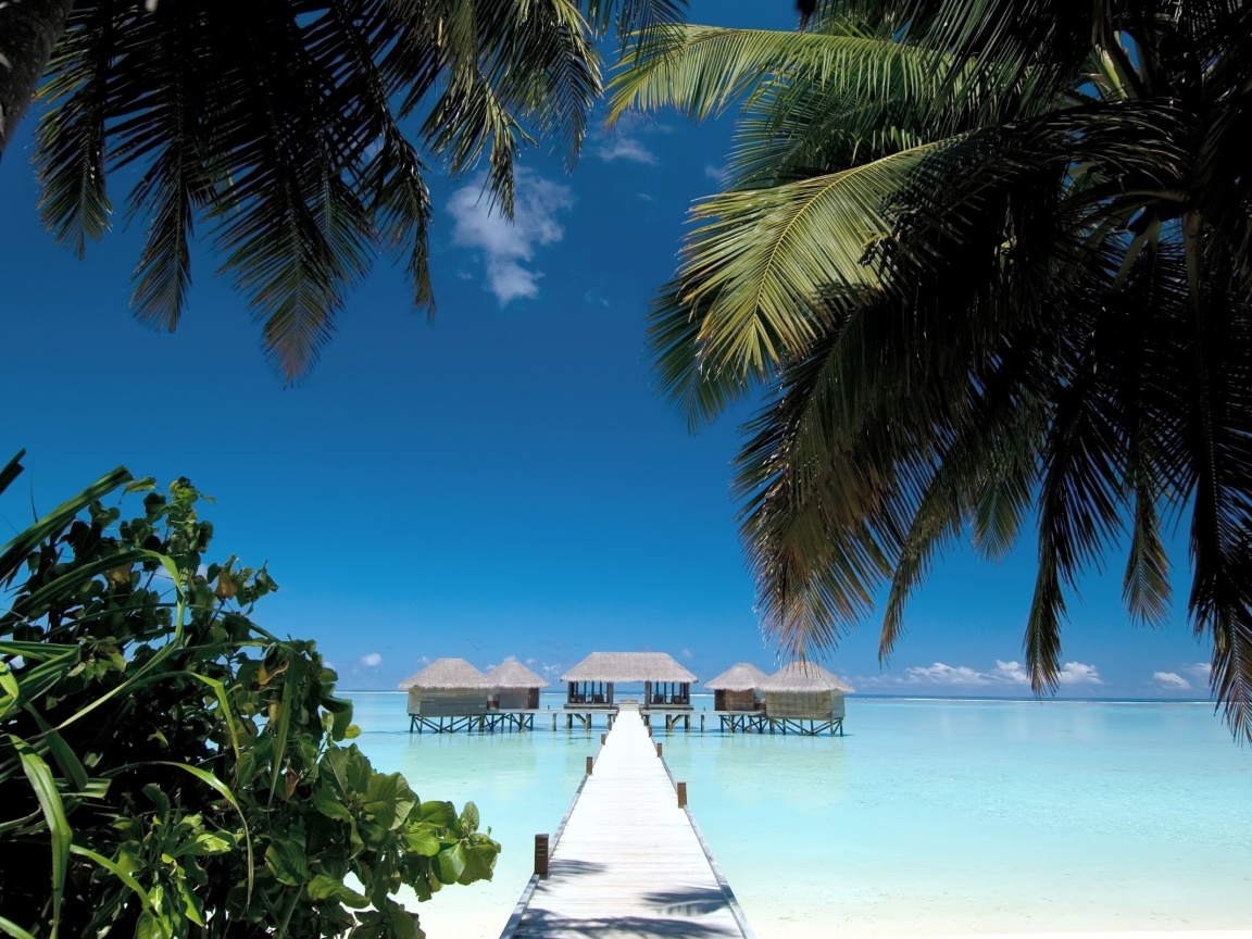 Солнечные мальдивы обои