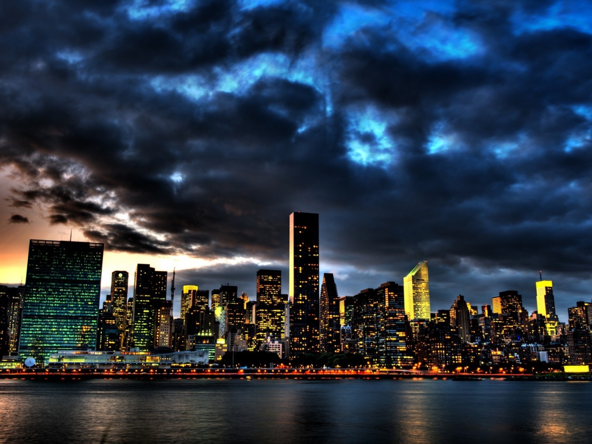 Красивый город обои