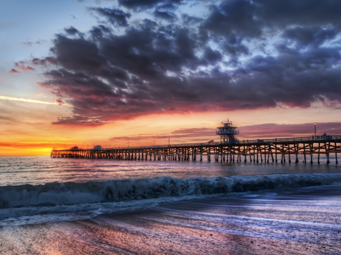 Морской прилив обои