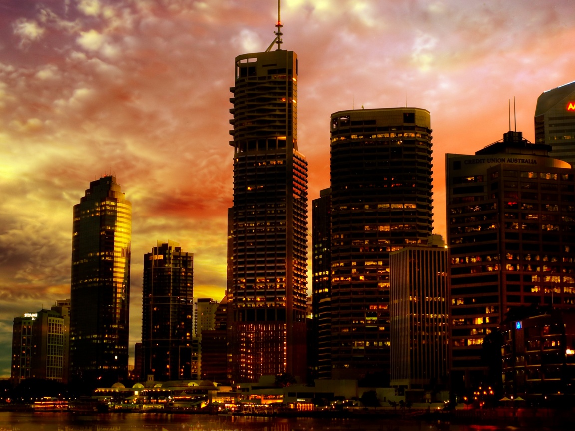 Австралийский город обои