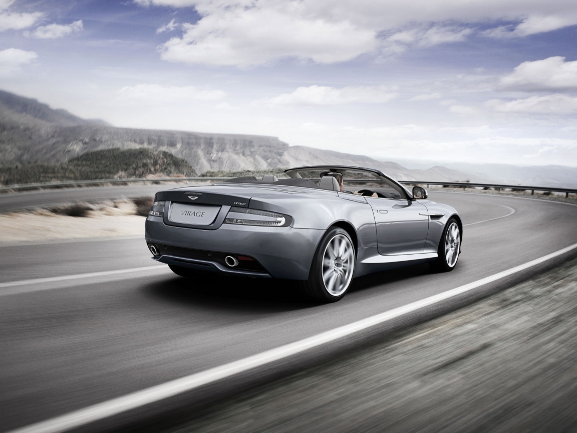 Астон кабриолет обои