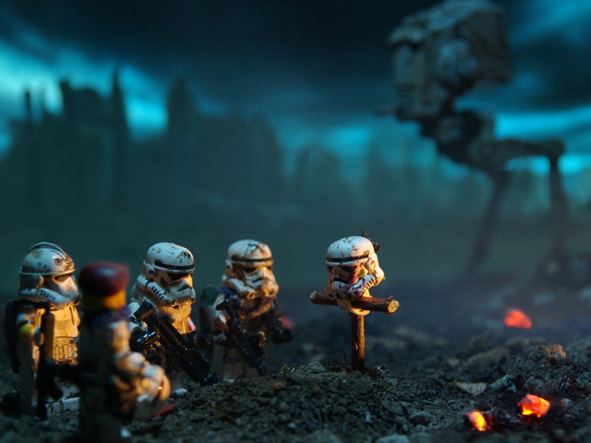 Могила Lego штурмовика обои