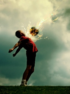 Футболист обои