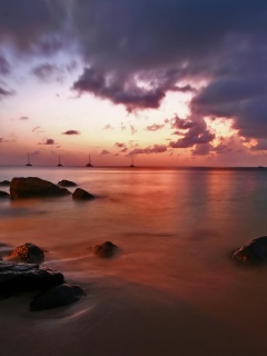 Кровавое море обои