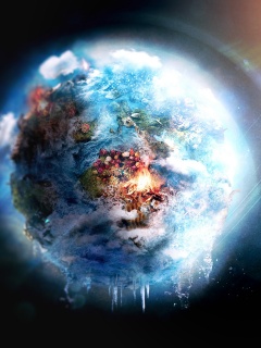 Обледеневшая земля обои