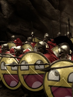 300 спартанцев обои