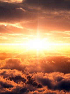 Небеса и солнце обои