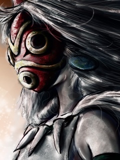 Страшная маска обои