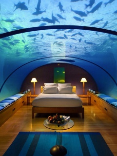 Подводные аппартаменты обои