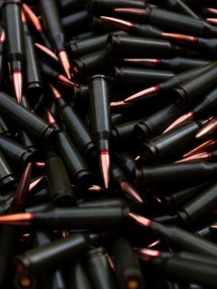 Черные патроны обои