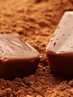 Ириски в какао обои